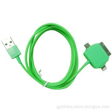 3-in-1 Data Cable for Smartphones